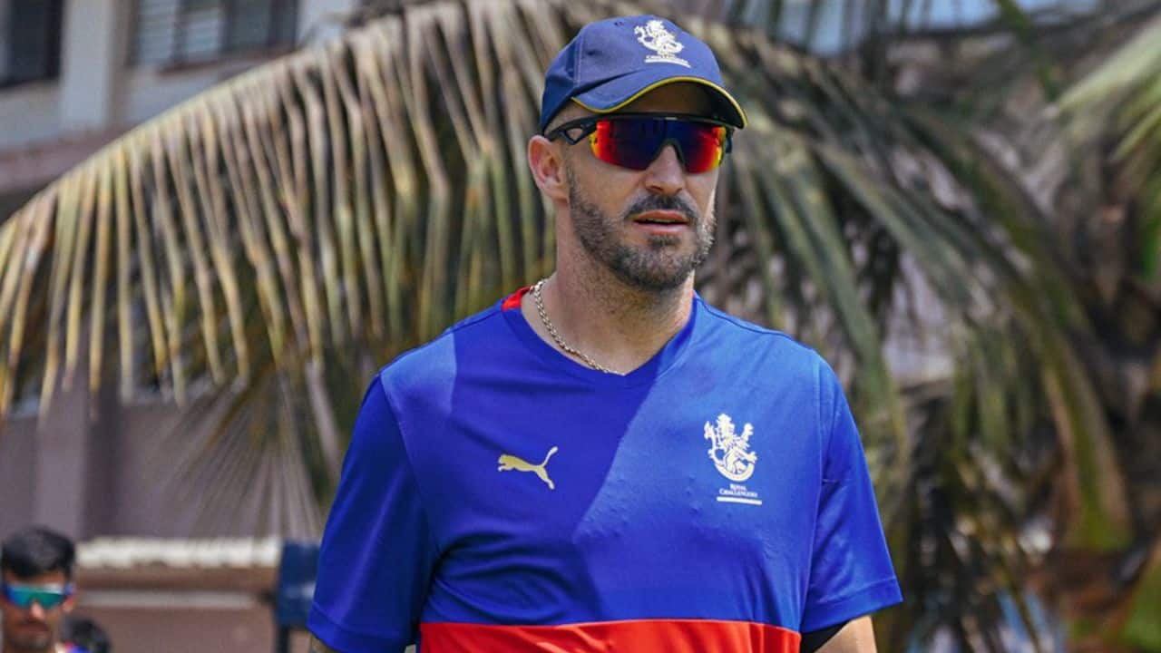 Captain Faf du Plessis Touches Down in Bangalore Joins RCB Camp Ahead of IPL 2024